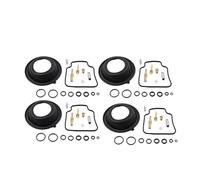 4 Sets Motorcycle Carburetor Carb Repair Rebuild Kit for CB1300DC CB 1300 DC X4 SC38 1997-2003