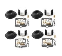 4 Sets Motorcycle Carburetor Repair Kit Carburetor Float Diaphragm For Y&amaha FJ1200 FJ 1200 1988 1989 1990 1991 1992