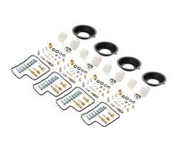 4 Sets Motorcycle Carburetor Repair Kit Diaphragm Float For Magna For 700 For VF750S For VF750F Carburettor Repair