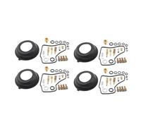 4 Sets Motorcycle Carburetor Repair Kit For VF500F INTERCEPTOR 1984-1986 VF 500 F Carb Float