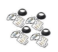 4 Sets Motorcycles Carburetor Carb Repair Rebuild Kit Diaphragm For VFR750F 1994-1997