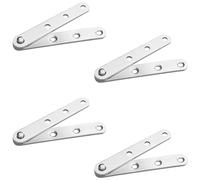 4 Sets of 360 Degree Rotating Stainless Steel Door Pivot Hinges (100mmx16mm)