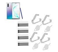 4 Sets of ABS S Pen Replacement Tips with Installation for Note 10 Lite - Convenient Stylus Upgrade for All (Black)