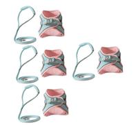 4 Sets Pet Leash Cat Harness Leash Leash Training Dog Harness Dog Harness Kit Puppy Leash Pet Traction Leash Kit Dog Run (Pink mediumx4pcs)