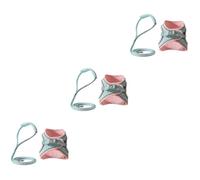 4 Sets Pet Leash Cat Harness Leash Leash Training Dog Harness Dog Harness Kit Puppy Leash Pet Traction Leash Kit Dog Run (Pink mediumx3pcs)