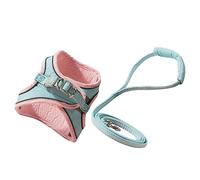4 Sets Pet Leash Cat Harness Leash Leash Training Dog Harness Dog Harness Kit Puppy Leash Pet Traction Leash Kit Dog Run (Pink medium)