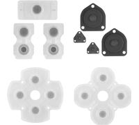 4 Sets Silicon Conductive Button Pads Controller Button Replacement Repair Part Compatible with Sony Playstation 4 PS4 Controller