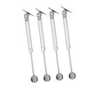 4 Sets Soft Close Hydraulic Cabinet Door Dampers & Hinges for Kitchen Cupboards Wardrobes Chests - Smooth Operation Stable Gas Spring Lid Support