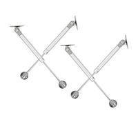 4 Sets Soft Close Hydraulic Gas Struts - Heavy Duty Cabinet Door Support Hinges for Furniture Storage Boxes Lid Dampers Reliable Stability & Smooth Lift Mechanism