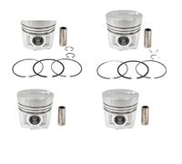4 Sets STD Piston With Ring 34417-04100 Compatible With S4E Engine 94MM