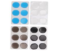 4 Sets Tone Control Drum Dampener Pad, Silicone Drum Damping Silencer for Quiet Practice, Long Term Use
