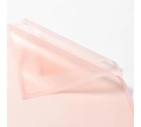 4 Sheets Magic Edge Fog Flower Wrapping Paper Style Gift Half Transparent Rose Packing Florist Bouquet Wrapping Material(Pink)