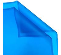 4 Sheets Magic Edge Fog Flower Wrapping Paper Style Gift Half Transparent Rose Packing Florist Bouquet Wrapping Material(Sapphire)