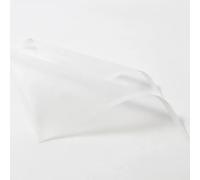 4 Sheets Magic Edge Fog Flower Wrapping Paper Style Gift Half Transparent Rose Packing Florist Bouquet Wrapping Material(White)
