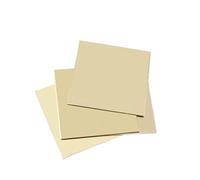 4 Sheets of 2mm Thick Brass Plate - Premium Metal Sheets for DIY Projects, Electrical Engineering, and Crafting(200mm*300mm)