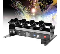 4 Shot Confetti Machine, Confetti Cannon Machine, Electric Confetti Launcher, Remote Control Confetti Cannon for Concerts, Parties, Weddings, New Years Eve, Birthday