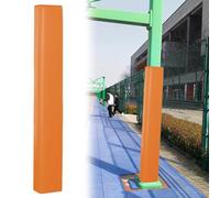 4-Sided Padded Basketball Post Protector Shock-Absorbing Safety Covers for Parking Lots & Basements Essential Sports Facility Gear Injury Prevention Equipment