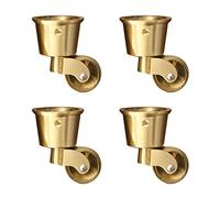 4 Silent Wheels for Antique FurnitureHeavy Duty Casters for Sofas Piano Tables & Dining ChairsSmooth Rolling Easy Mobility Perfect for ge Decor
