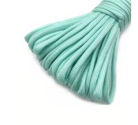 4 Size 4mm 7 Stand Cores Paracord For Survival Parachute Cord Lanyard Camping Climbing Camping Rope Hiking Clothesline(Lighe Blue,10m)