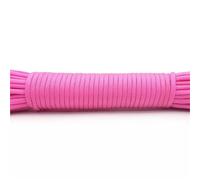 4 Size Dia.4mm 7 Stand Cores Paracord For Survival Parachute Cord Lanyard Camping Climbing Camping Rope Hiking Clothesline(Pink,31m)