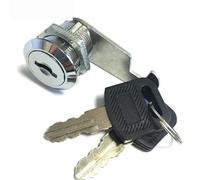 4 Size Drawer Cam Lock with 2 Keys for Mailbox File Cabinet Tool Box Locker Furniture Hardware 1Pcs(Key Different 25mm)