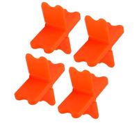 4-Size Heavy Duty Deck Spacers Weatherproof ABS Tools with 1/16"-1/4" Gaps Adjusters for Precise Building ABS Spacers