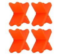 4-Size Heavy Duty Deck Spacers Weatherproof ABS Tools with 1/16"-1/4" Gaps Adjusters for Precise Building ABS Spacers