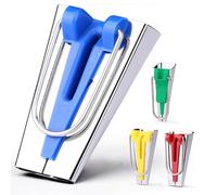 4 Sizes Bias Tape Maker Set,Single and Double Fold Fabric Bias Binding Maker Sew Tools for Fabric Quilting Sewing Crafting DIY Quickly Customize of 1/2" 1/4" 3/4" 1" Quilting Tools Kit