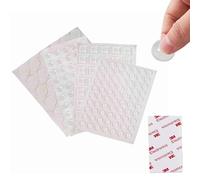 4 Sizes Door Silencer 107Pcs Transparent Silicone Bumpers, Self-Adhesive Noise Dampening Pads Soft Elastic Buffer for Furniture, Drawers Glass Hemisphere/Trapezoid/Conical Non-Slip Cushions