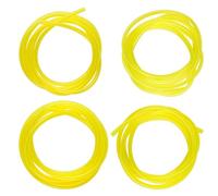 4 Sizes Fuel Pipe,Universal Strimmer PartsFuel Line Hose Tube for Poulan Craftman Chainsaws Lawn Mower String Trimmer Blowers Common Weedeater 2 Cycle Small Engines-Yellow