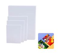 4 Sizes Glossy Photo Paper, Premium High Gloss Photo Paper, Glossy White Photographic Paper Photo for Inkjet Printer, Variety Size 8.9 X 12.7cm, 10.2 X 15.2cm, 12.7 X 17.8cm, 21 X 29.7cm - 90 Sheets