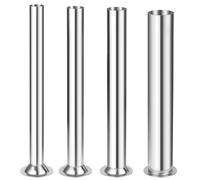 4 Sizes Stainless Steel Sausage Stuffing Tubes Replacement for LEM 606,606SS,1606,1606SS Sausage Stuffers, Sausage Stuffer Funnels for LEM Sausage Stuffers