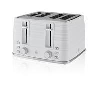 4 Slice Toaster by Swan ST31054WN Symphony Range in White