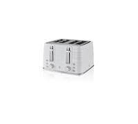 4 Slice Toaster by Swan ST31054WN Symphony Range in White