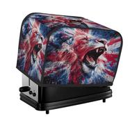 4 Slice Toaster Cover American Roaring Lion Dust Cover for Bread Machine,Small Kitchen Appliance