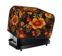 4 Slice Toaster Cover Floral Russian Folk Art Small Appliance Toaster Dust Cover Kitchen Gifts