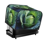 4 Slice Toaster Cover with Pocket Universal Size Toasters Dusts Covers Bright Cabbage Bread Machine Cover & Protection Bread Machine Protector Small Kitchen Appliance Covers