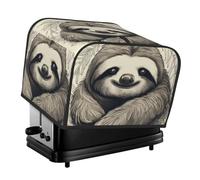 4 Slice Toaster Cover with Pocket Universal Size Toasters Dusts Covers Sloth My Spirit Animal Bread Machine Cover & Protection Bread Machine Protector Small Kitchen Appliance Covers