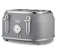 Tower Renaissance 4 Slice Toaster Grey