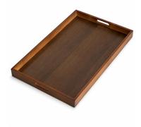 4 Slice Toaster Tray, Solid Wood Crumb Catcher for Under Toaster | Solid Wood Breakfast Station Tray, Catches Crumbs, Protects Countertops & Keeps 4-Slice Toaster Areas Neat