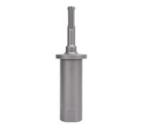 4 Slot Round Shank Post Driver, T Post Driver for Hammer Drill, Detachable Ground Rod Steel Bar Installation Tool with 42 Cr Mo Construction for Fence Tent Sign Posts (16mm)