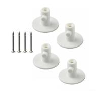 4 Slot Vertical Bracket System for Stand Mixer Accessories with Hanging Holes Including Flat Beater Dough Hook Whisk Edge Beater