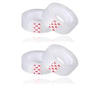 4 Small Clear Tapes, 18mm x 30m Sellotape Rolls Cellotape Small Rolls Refills Transparent Packing Tape Gift Wrapping Tape Invisible Sticky Sellotape for Dispenser Home Office (18mm x 30m/ 4 rolls)