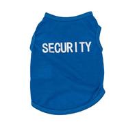 4 Small Dog T Shirts for Boys Dogs, Summer Puppy Clothes, Pet Boy Shirt Pzw833 (Blue, L)