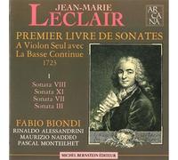 4 Sonates Du Premier Livre Oeuv`Re 1 Pour Violon Seul Et Bc;Biondi, Rina`Ldo Ale