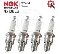 4 Spark Plugs Long Step NGK B8ES Porsche 356 A 1500 GS Carrera 1955-1957