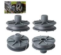 4 Spools of 5307-20 Replacement Wire for Strimmer Wire Diameter 1.6 mm, Length 6.1 m, Fits Models 9805, 9806, 9807, 9808, 9809, 9827, 8846, 8847, 8848, 9870, 9870, 9870, 9827 872, 9 874
