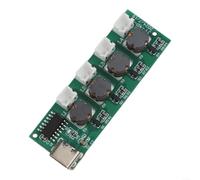 4 Spray Humidifier DIY Atomizer Control Board Drive Circuit Kit - 5V USB Mist Maker Module for Aromatherapy Perfume Diffuser Electronic Project(A)