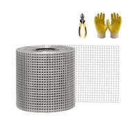 4" Stainless Steel Mesh Roll, 4" x 50ft Gutter Guard, Leaf Filter for Gutters, Solar Panel, Bird Screen and Animal Fence