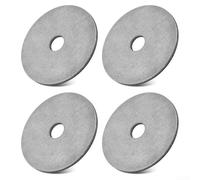 4 Stainless Steel Washers With 4 Inch Positioning Feature Providing Stability And Consistent Performance In For Low Profile Measuring Piles For Engineering Use